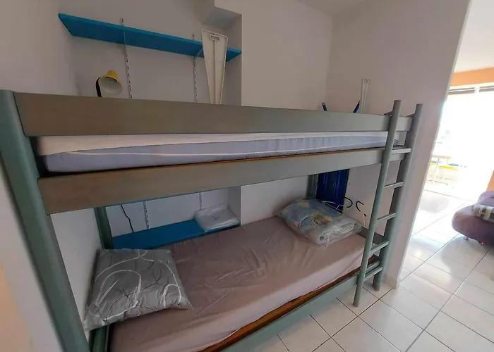 Lumineux 2 Pieces Avec Terrasse, A 50m De La Plage, 6 Couchages, 34300 Agde - Fr-1-423-177 * Ле-Гро-д'Агд