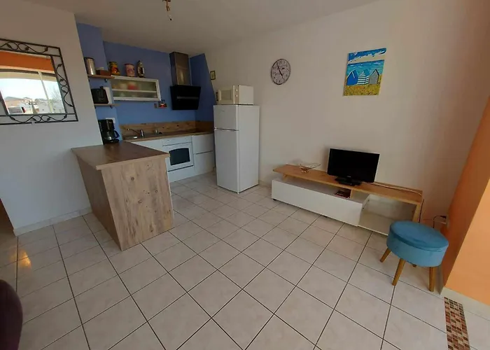 Lumineux 2 Pieces Avec Terrasse, A 50m De La Plage, 6 Couchages, 34300 Agde - Fr-1-423-177 *